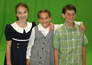 The young actors from Hollywood Arms